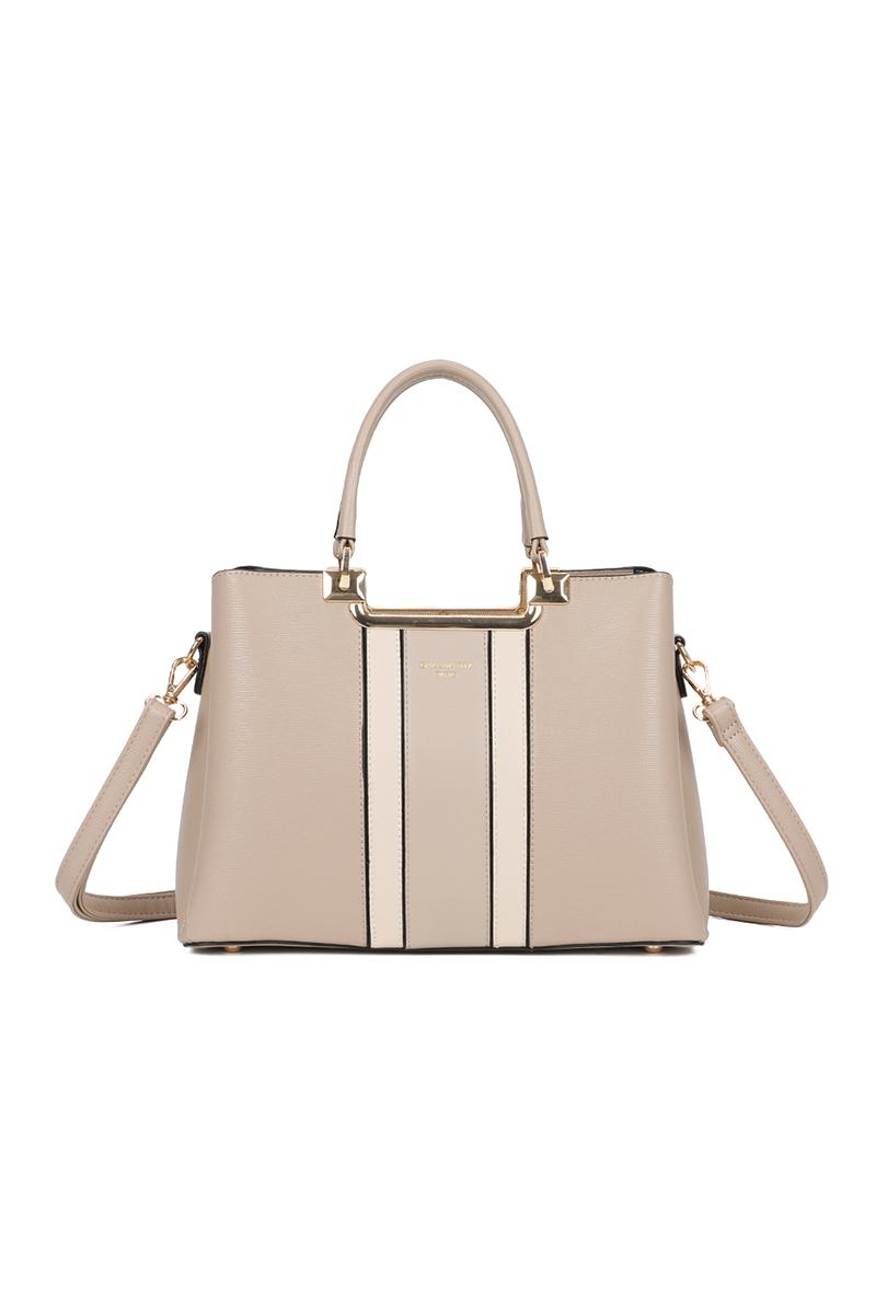 Sacs à main Maroquinerie Marron/Taupe GALLANTRY - CHIC AMINI DQ-8605-4 #c Efashion Paris
