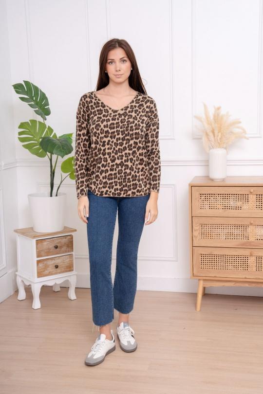 Tops Femme Camel Sun Love 28076 Efashion Paris