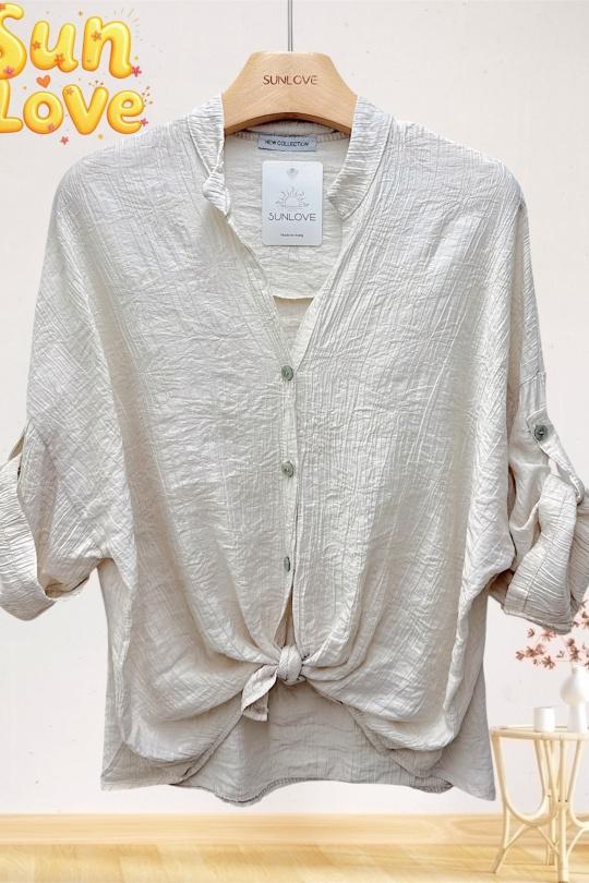 Camisas Mujer Green water Sun Love 24193 Efashion Paris