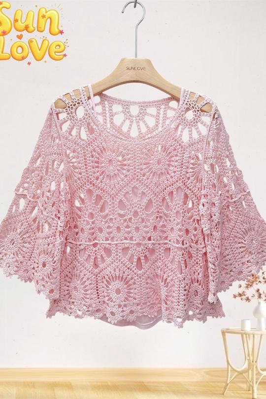 Tops Femme Bleu ciel Sun Love 662 Efashion Paris