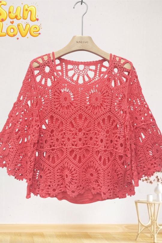 Tops Femme Bleu ciel Sun Love 662 Efashion Paris