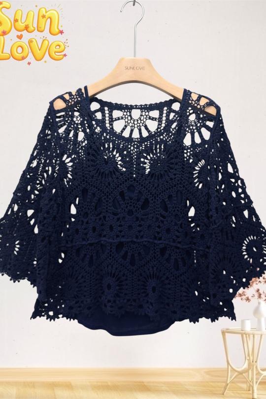 Tops Femme Bleu ciel Sun Love 662 Efashion Paris