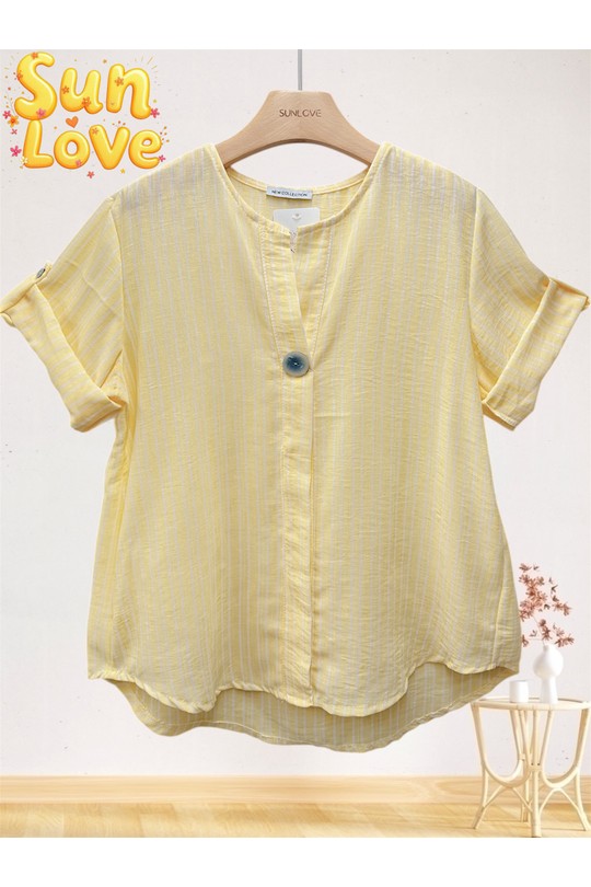 Tops Femme Jaune Sun Love 252933 Efashion Paris