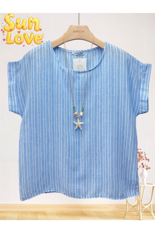 Tops Femme Beige Sun Love 26178 Efashion Paris