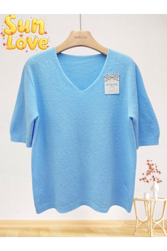 Pulls Femme Rose Sun Love 25950 Efashion Paris