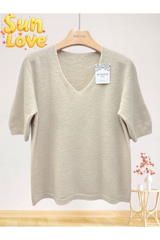 Pulls Femme Rose Sun Love 25950 Efashion Paris