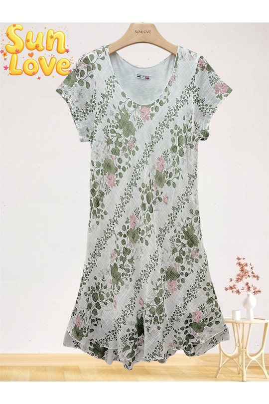 Robes mi-longues Femme Bleu ciel Sun Love 5025 Efashion Paris