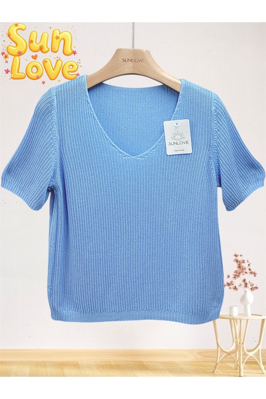 Maglioni Donna Beige Sun Love 25076 Efashion Paris