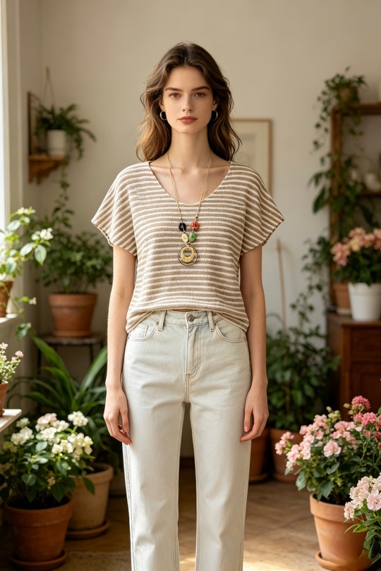 Tops Femme Rose Sun Love 0938 Efashion Paris