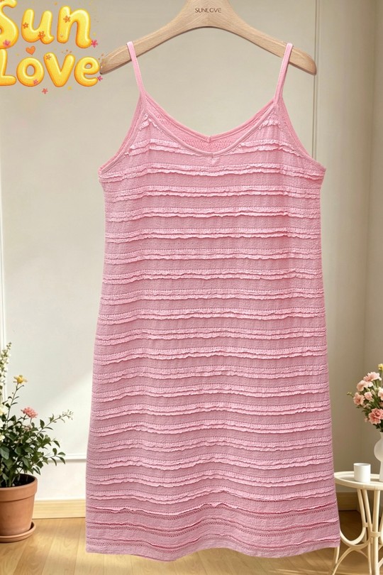 Robes mi-longues Femme Bleu ciel Sun Love 229-2 Efashion Paris