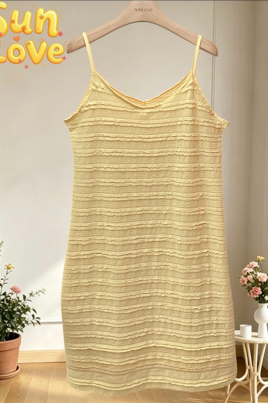 Robes mi-longues Femme Bleu ciel Sun Love 229-2 Efashion Paris