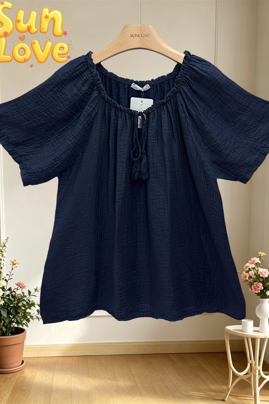 Blouses Femme Beige Sun Love 26275 Efashion Paris