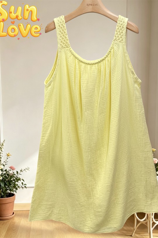 Robes courtes Femme Rose Sun Love 1022 Efashion Paris