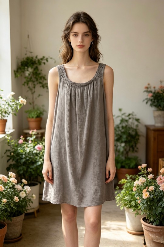 Robes courtes Femme Rose Sun Love 1022 Efashion Paris