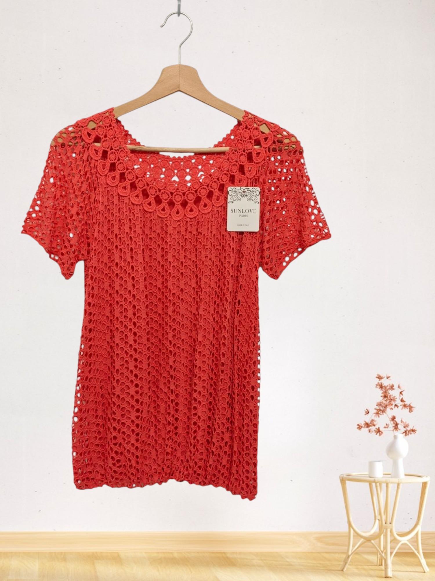 Tops Femme Corail Sun Love 9250 #c Efashion Paris