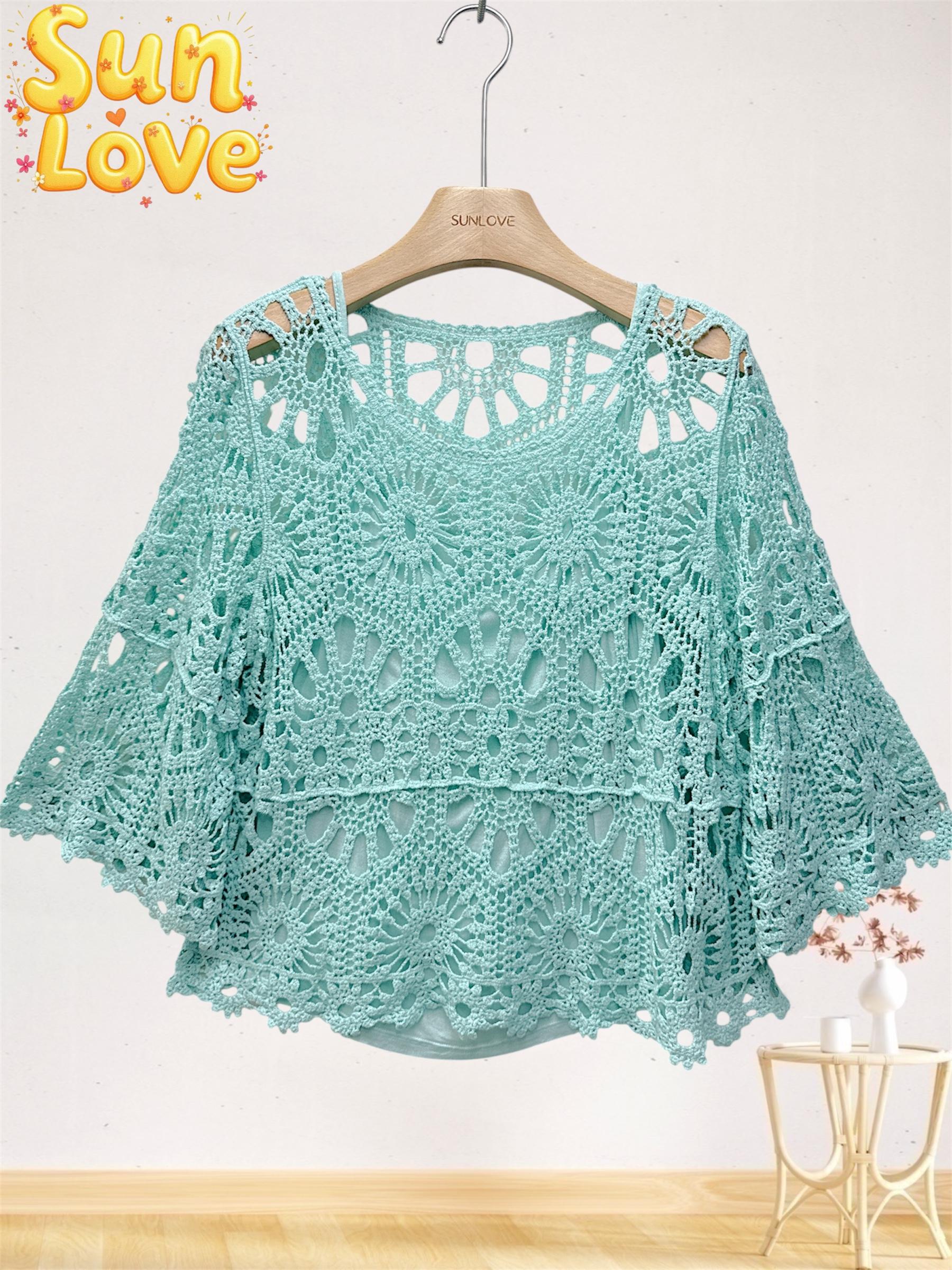 Tops Femme Bleu ciel Sun Love 662 #c Efashion Paris