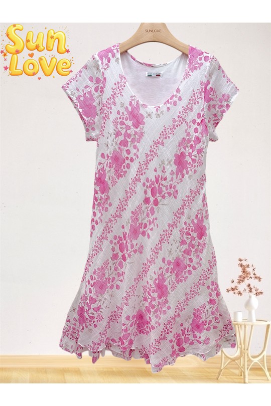 Robes mi-longues Femme Bleu ciel Sun Love 5025 #c Efashion Paris