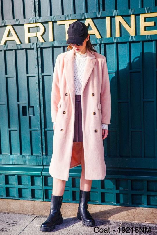 Manteaux Femme Choco LILY WHITE 19216NM Efashion Paris