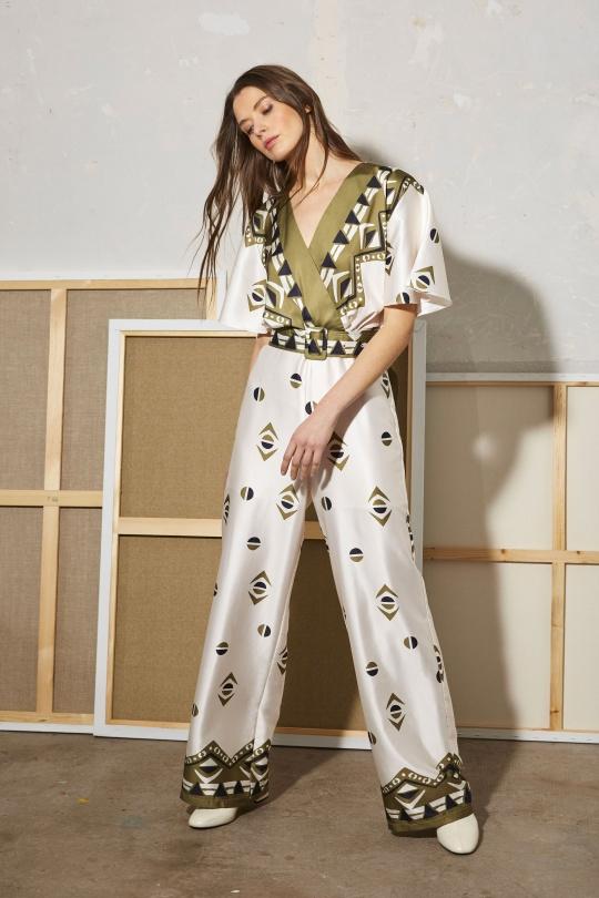 Combinaisons Femme Olive LILY WHITE 24029JCB Efashion Paris