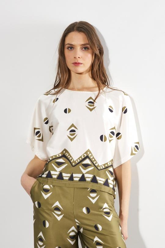 T-shirts Femme Olive LILY WHITE 24028JT Efashion Paris