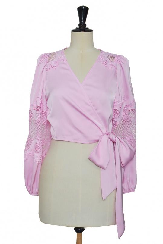 Tops Femme Rose LILY WHITE 24073YT Efashion Paris