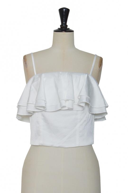 Camisetas sin mangas Mujer White LILY WHITE 24580LT Efashion Paris