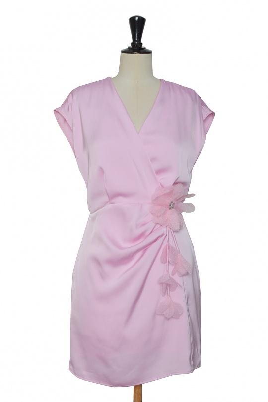 Vestidos cortos Mujer Pink LILY WHITE 24558YR Efashion Paris