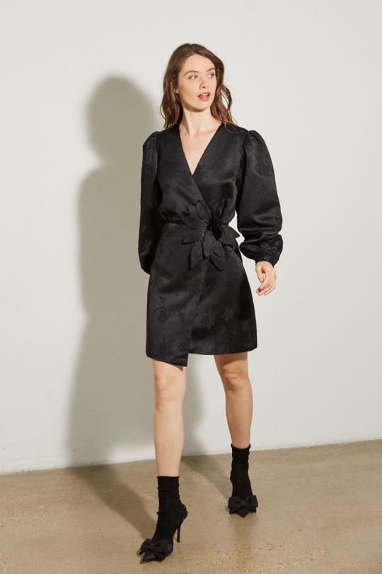 Robes courtes Femme Noir LILY WHITE 25110YR Efashion Paris