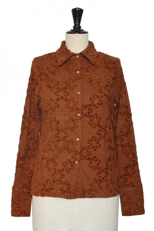 Shirts Women Brown LILY WHITE 25274LC Efashion Paris
