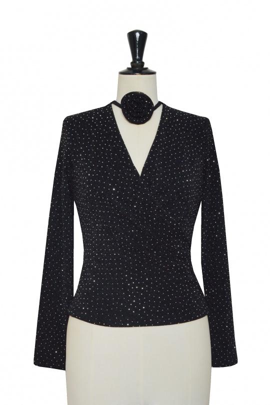 Tops Women Silvery black LILY WHITE 25293LT Efashion Paris