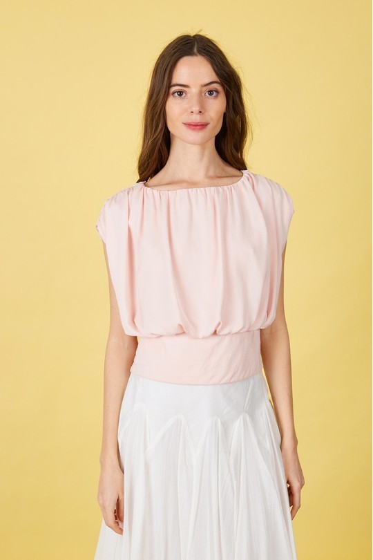 Tops Femme Rose LILY WHITE 60165YT Efashion Paris