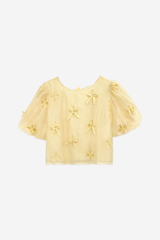 Tops Femme Beige Clair LILY WHITE 60244LT Efashion Paris