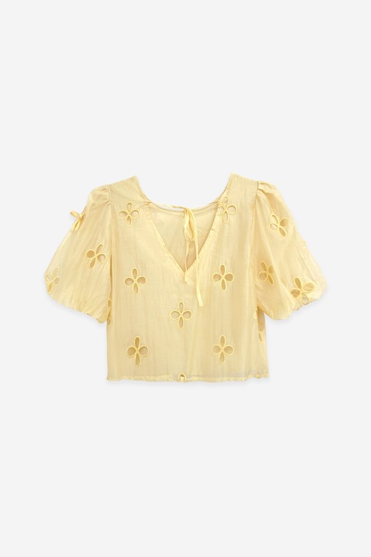 Tops Femme Beige Clair LILY WHITE 60244LT Efashion Paris