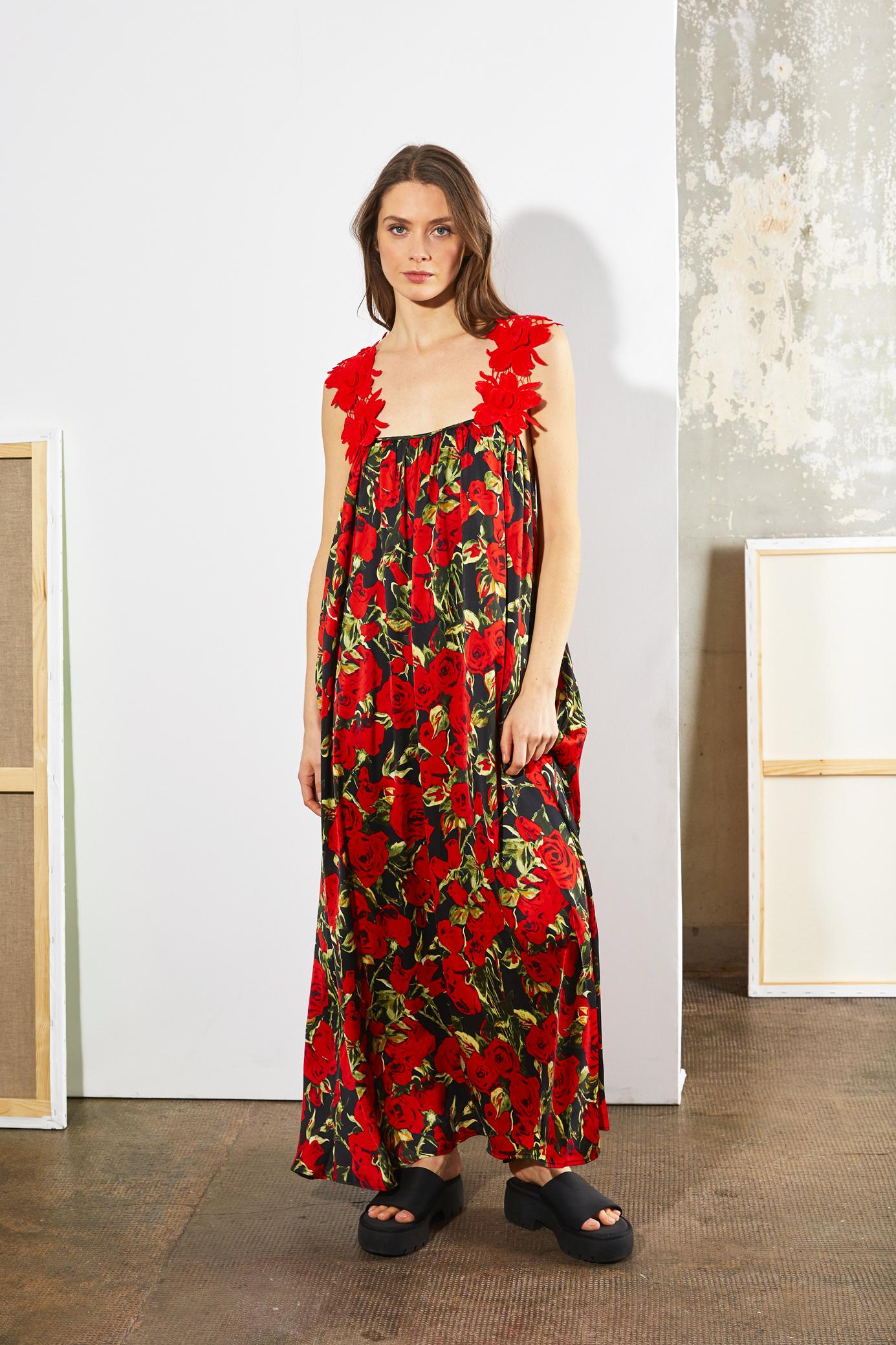 Maxi dresses Women Black LILY WHITE 24396YR #c Efashion Paris