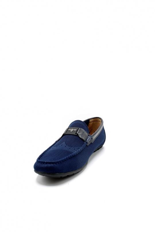 Mocassins Chaussures Noir ELONG SHOES DD0119 Efashion Paris