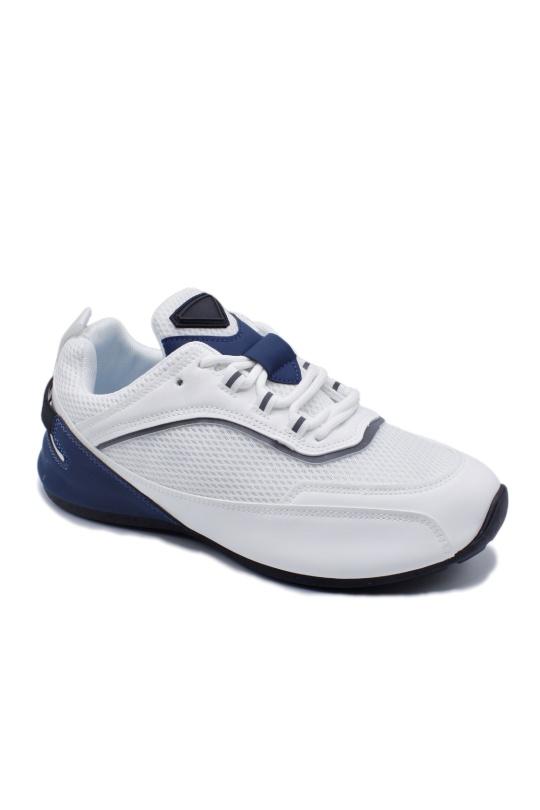 Baskets Chaussures Blanc ELONG SHOES B378 Efashion Paris