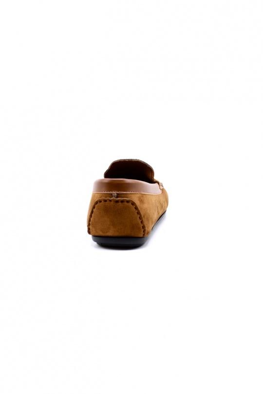 Moccasin Shoes Orange ELONG SHOES DD0168 Efashion Paris