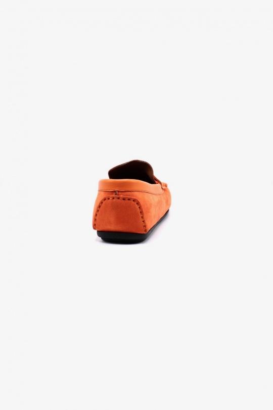 Moccasin Shoes Orange ELONG SHOES DD0168 Efashion Paris
