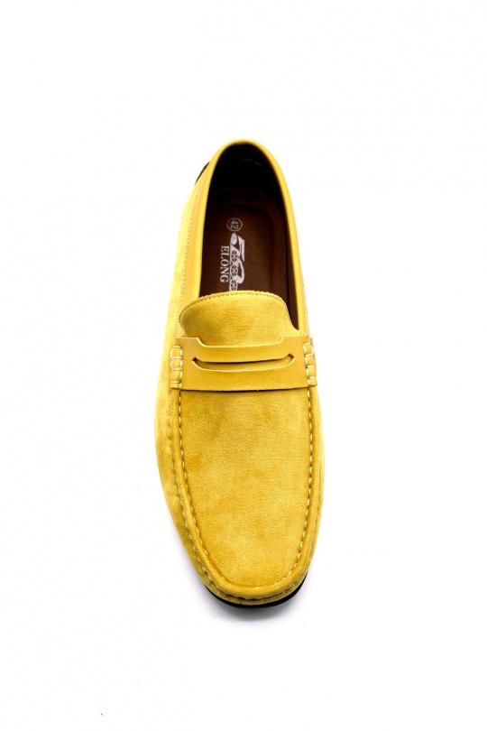 Moccasin Shoes Orange ELONG SHOES DD0168 Efashion Paris
