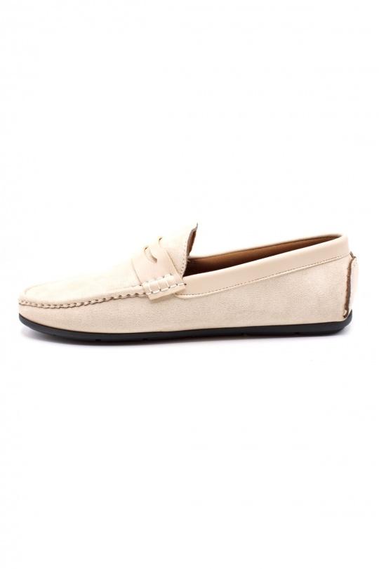 Moccasin Shoes Orange ELONG SHOES DD0168 Efashion Paris