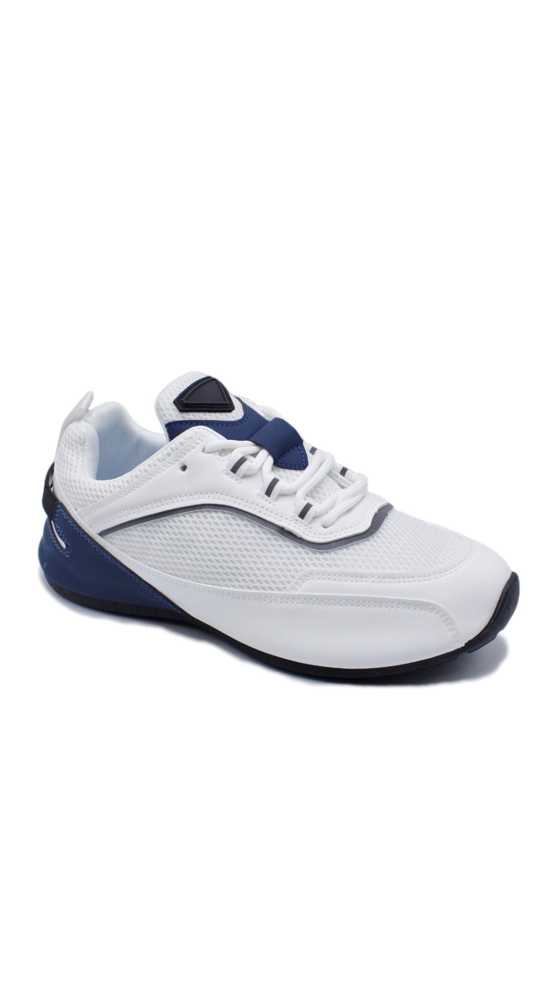 Baskets Chaussures Blanc ELONG SHOES B378 #c Efashion Paris