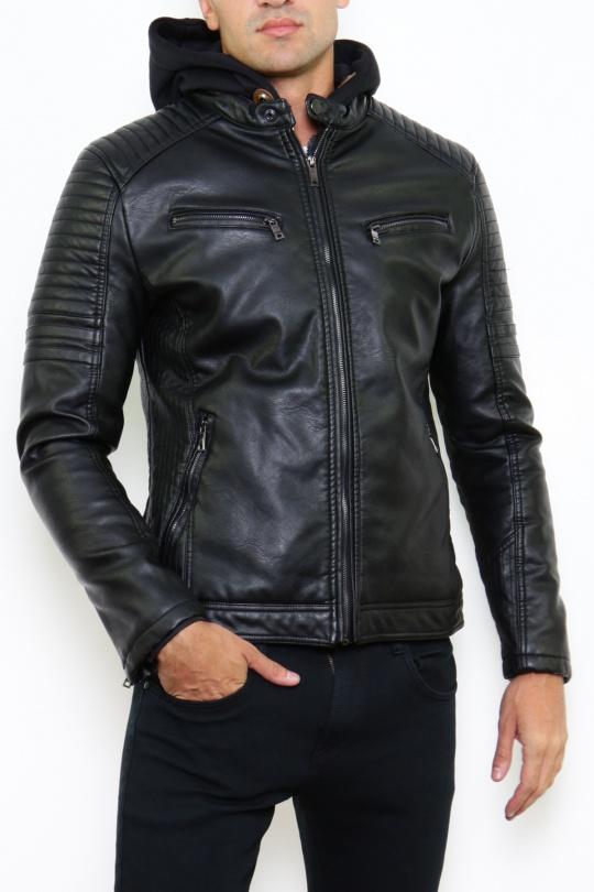 Vestes Homme Noir KAYGO LP5538 Efashion Paris