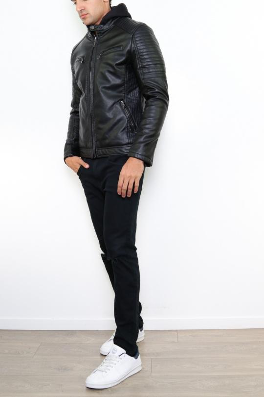 Vestes Homme Noir KAYGO LP5538 Efashion Paris