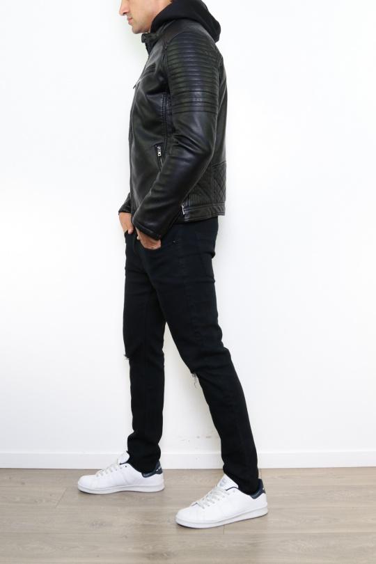 Vestes Homme Noir KAYGO LP5538 Efashion Paris