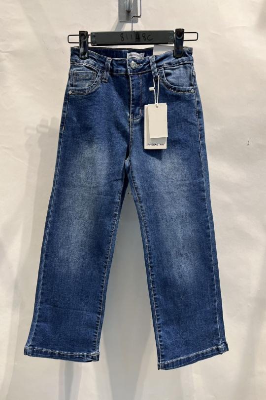 Bas Enfant & Bébé  Bleu jean Free Star 81148C Efashion Paris