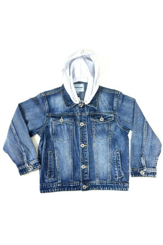 Vêtements extérieurs Enfant & Bébé  Bleu jean Free Star 81152-M Efashion Paris