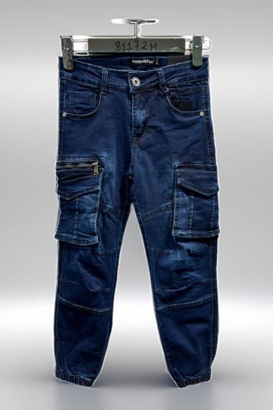 Bas Enfant & Bébé  Bleu jean foncé Free Star 81172L8-16 Efashion Paris