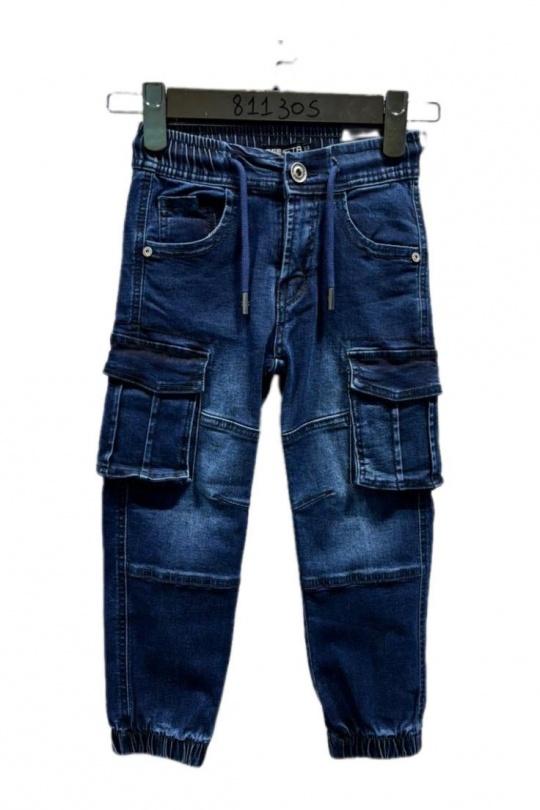 Bas Enfant & Bébé  Bleu jean foncé Free Star 81130S 2-6 Efashion Paris