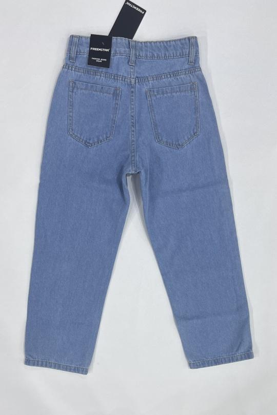 Bas Enfant & Bébé  Bleu jean Free Star 81200M Efashion Paris