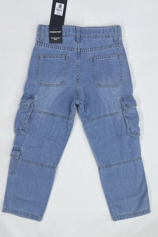 Bas Enfant & Bébé  Bleu jean Free Star 81203M Efashion Paris